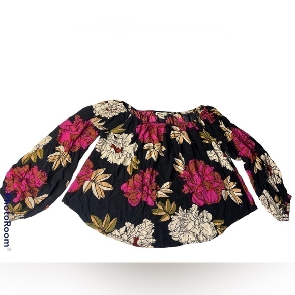 Billabong Floral Flowy Small Top - Picture 1 of 6